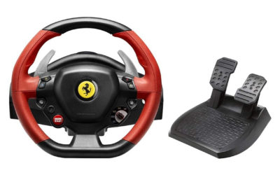 Thrustmaster Ferrari 458 Spider Steering Wheel : Test & Review