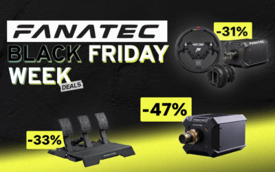 Black Friday Fanatec 2023 : Promotions up to 47% off