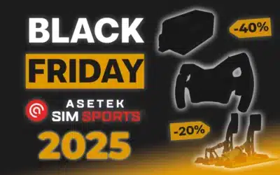 Black Friday Asetek Simsports 2025: Up to 45% off – CODE SRFR5