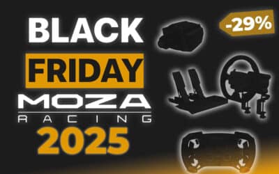 Black Friday Moza Racing 2025: Special offers up to -29%.