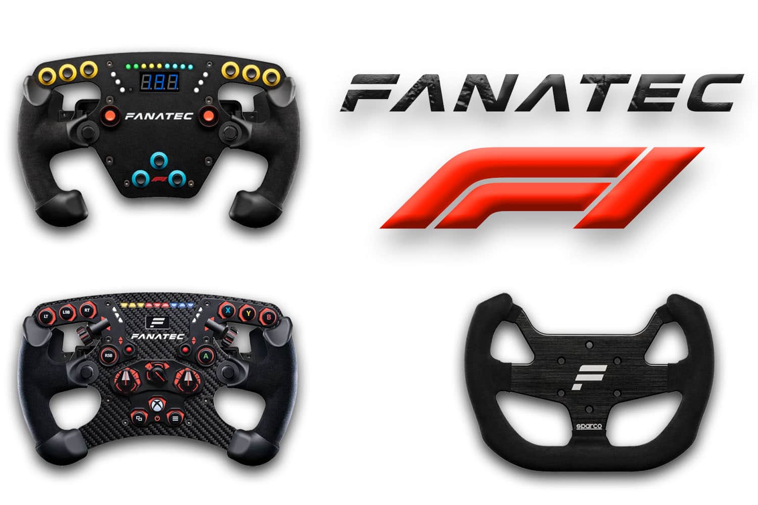 Best F1 steering wheels Fanatec Sim Racing