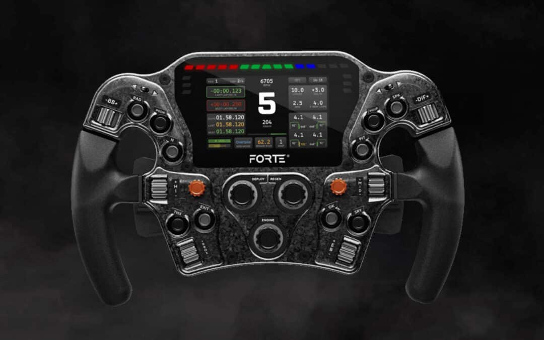 Asetek Forte Formula Pro on pre-order: carbon design and XXL screen
