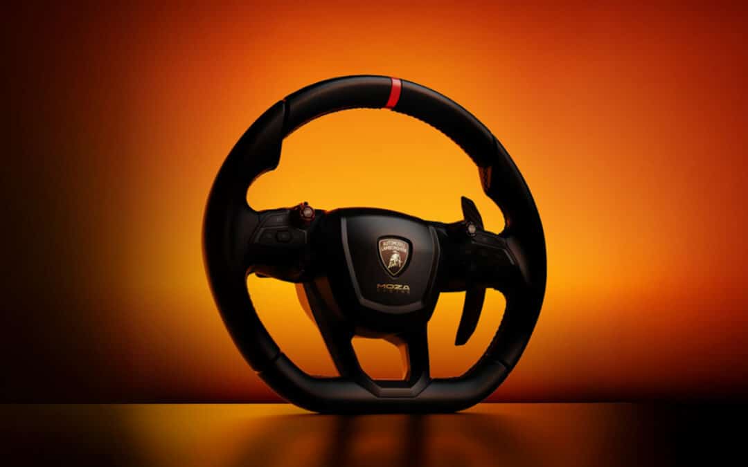 Moza x Lamborghini: the new Revuelto steering wheel will make supercar fans dream
