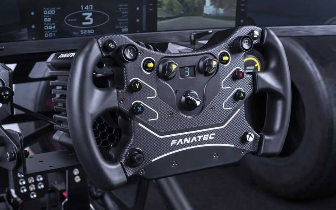 Fanatec launches the CSL Steering Wheel GT3: the replacement for the McLaren GT3 V2