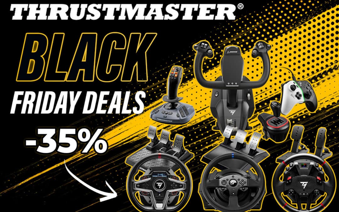 Black Friday Thrustmaster: The best 2025 promotions finally revealed (-35%)!