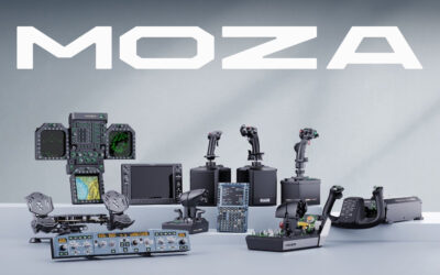 MOZA Expands Its Flight Simulator Lineup: Screens and Panels Starting at €109