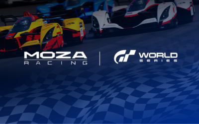 MOZA is a partner of the Gran Turismo World Series, and coming soon to PS5
